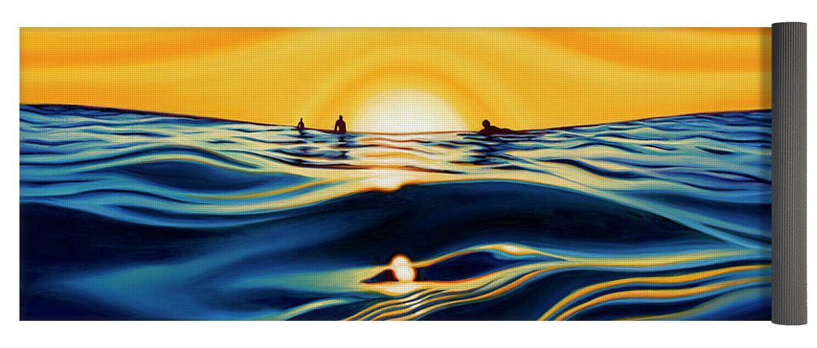 Sunset Glass - Yoga Mat