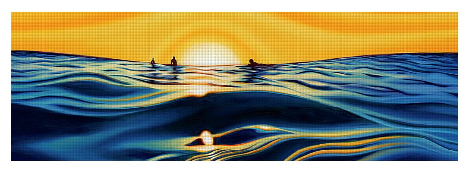 Sunset Glass - Yoga Mat
