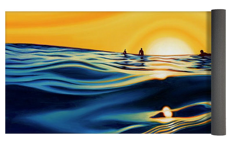 Sunset Glass - Yoga Mat